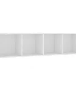 vidaXL Book Cabinet/TV Cabinet White 143x30x36 cm