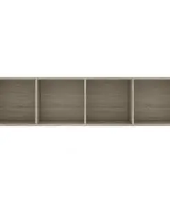 vidaXL Book Cabinet/TV Cabinet Sonoma Oak 143x30x36 cm