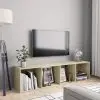 vidaXL Book Cabinet/TV Cabinet Sonoma Oak 143x30x36 cm