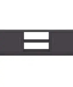 vidaXL TV Cabinet Grey 120x30x37,5 cm Chipboard