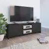 vidaXL TV Cabinet Grey 120x30x37,5 cm Chipboard