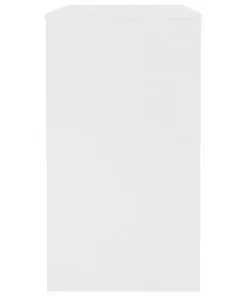 vidaXL Desk White 90x40x72 cm Chipboard