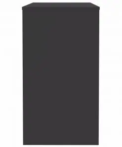 vidaXL Desk Grey 90x40x72 cm Chipboard