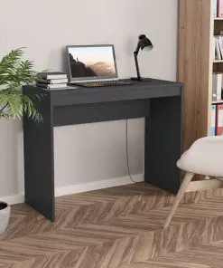 vidaXL Desk Grey 90x40x72 cm Chipboard