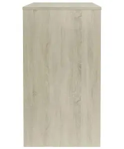vidaXL Desk Sonoma Oak 90x40x72 cm Chipboard