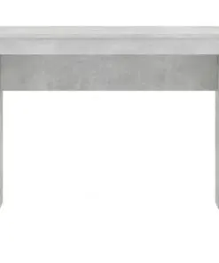 vidaXL Desk Concrete Grey 90x40x72 cm Chipboard