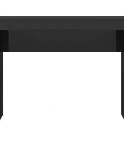 vidaXL Desk High Gloss Black 90x40x72 cm Chipboard