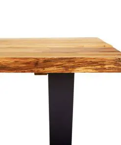 vidaXL Dining Table 160x80x75 cm Solid Oak Wood
