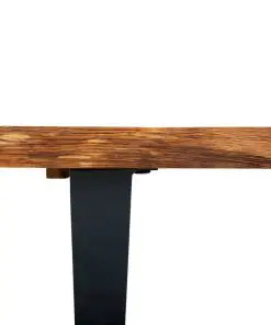 vidaXL Bench 160 cm Natural Solid Oak Wood