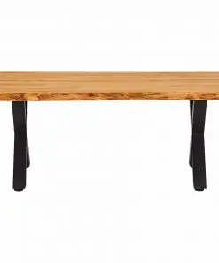 vidaXL Coffee Table 100x60x45 cm Solid Oak Wood