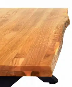 vidaXL Coffee Table 100x60x45 cm Solid Oak Wood