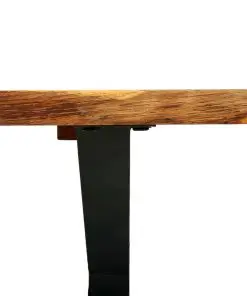 vidaXL Coffee Table 100x60x45 cm Solid Oak Wood