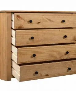 vidaXL Side Cabinet 80x40x73 cm Pine Panama Range