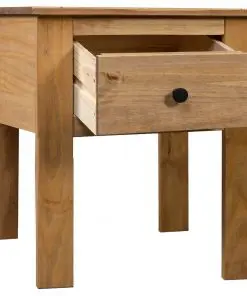 vidaXL Bedside Cabinet 46x40x57 cm Pine Panama Range