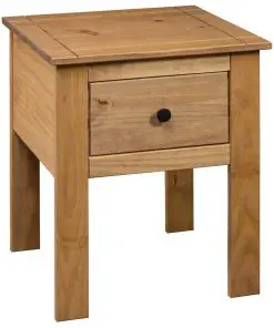 vidaXL Bedside Cabinet 46x40x57 cm Pine Panama Range
