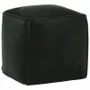 vidaXL Pouffe Cotton Velvet 40x40x40 cm Forest Green vidaXL Pouffe Cotton Velvet 40x40x40 cm Forest Green