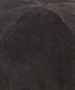 vidaXL Pouffe Cotton Velvet 50×35 cm Anthracite