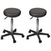 vidaXL Office Stools 2 pcs Brown 35.5×98 cm Faux Leather vidaXL Office Stools 2 pcs Brown 35.5×98 cm Faux Leather