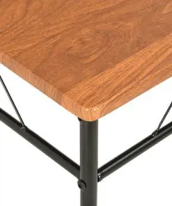 vidaXL Dining Chairs 4 pcs Brown MDF