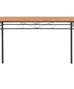vidaXL Dining Table Brown 120x70x75 cm MDF