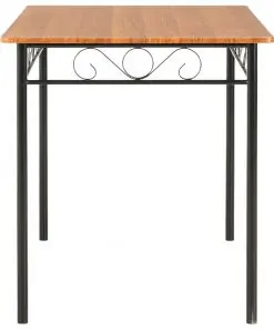 vidaXL Dining Table Brown 120x70x75 cm MDF