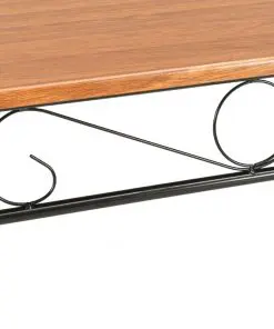 vidaXL Dining Table Brown 120x70x75 cm MDF