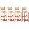 vidaXL Bar Chairs 4 pcs Solid Acacia Wood vidaXL Bar Chairs 4 pcs Solid Acacia Wood