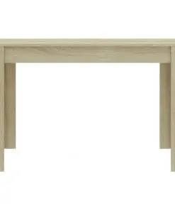 vidaXL Dining Table Sonoma Oak 120x60x76 cm Chipboard