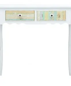 vidaXL Console Table White 80x40x74 cm Wood