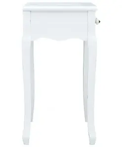 vidaXL Console Table White 80x40x74 cm Wood