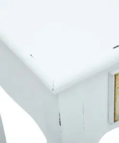 vidaXL Console Table White 80x40x74 cm Wood