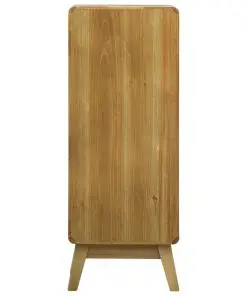 vidaXL Sideboard with 5 Drawers Brown 37x30x97.5 cm Wood