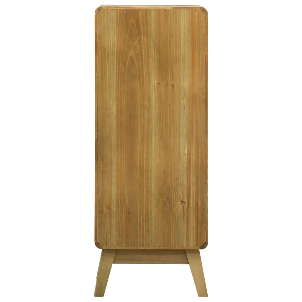 vidaXL Sideboard with 5 Drawers Brown 37x30x97.5 cm Wood