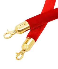 vidaXL 3 Piece VIP Queue Barrier Set Stainless Steel Gold