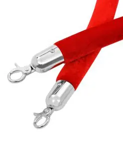 vidaXL 3 Piece VIP Queue Barrier Set Stainless Steel Silver