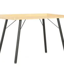 vidaXL Desk Oak 90x50x79 cm