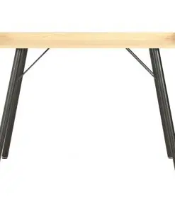 vidaXL Desk Oak 90x50x79 cm