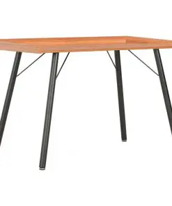 vidaXL Desk Brown 90x50x79 cm