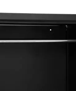 vidaXL Wardrobe Industrial Black 90x40x140 cm Steel