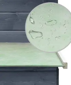 vidaXL Chicken Cage Grey 170x81x110 cm Solid Pine & Fir Wood