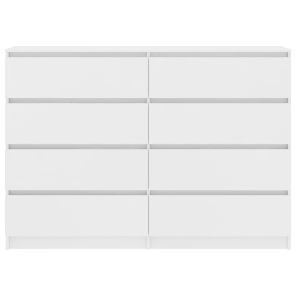 vidaXL Sideboard White 140x35x99 cm Chipboard