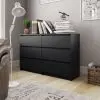 vidaXL Sideboard Black 120x35x76 cm Chipboard vidaXL Sideboard Black 120x35x76 cm Chipboard