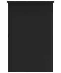 vidaXL Desk Black 100x50x76 cm Chipboard