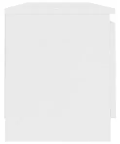 vidaXL TV Cabinet White 120x30x35.5 cm Chipboard