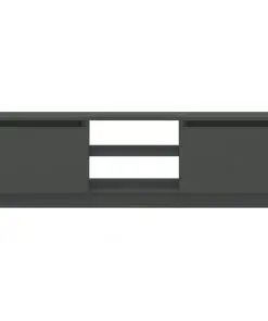 vidaXL TV Cabinet Grey 120x30x35.5 cm Chipboard