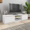 vidaXL TV Cabinet White 140x40x35.5 cm Chipboard vidaXL TV Cabinet White 140x40x35.5 cm Chipboard