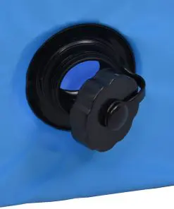 vidaXL Foldable Dog Swimming Pool Blue 160×30 cm PVC