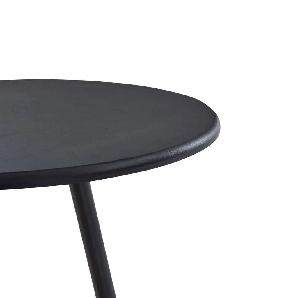 vidaXL Bar Table Black 60×107.5 cm MDF