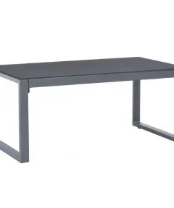 vidaXL Coffee Table 90x50x40 cm Aluminium