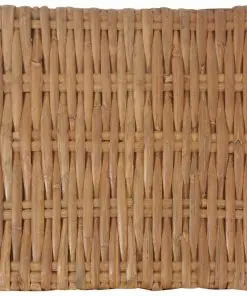 vidaXL Coffee Table 47x47x28 cm Natural Rattan